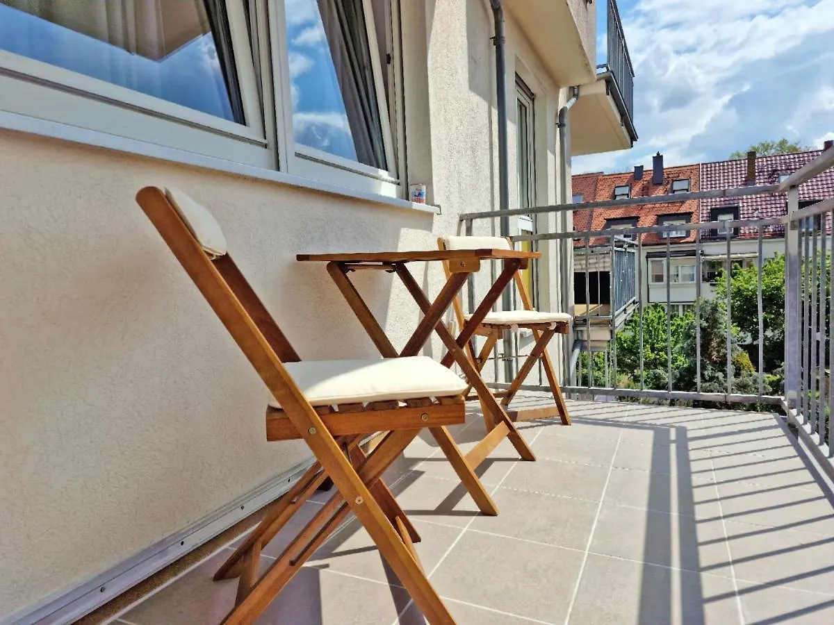 Happyside O Free Park O Balkon O Nespresso O Wlan Apartment Leipzig 0*,  Germany